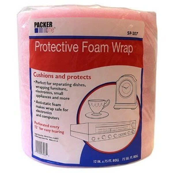 Schwarz Supply Source 12X75 Pnk Foam Wrap SP-307